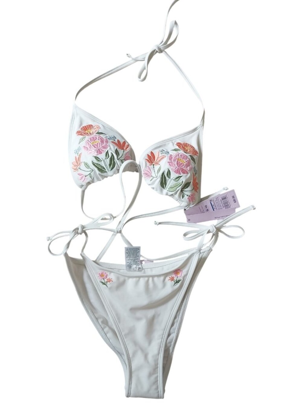 Wild Fable Bikini top and bottom - Floral - Size M